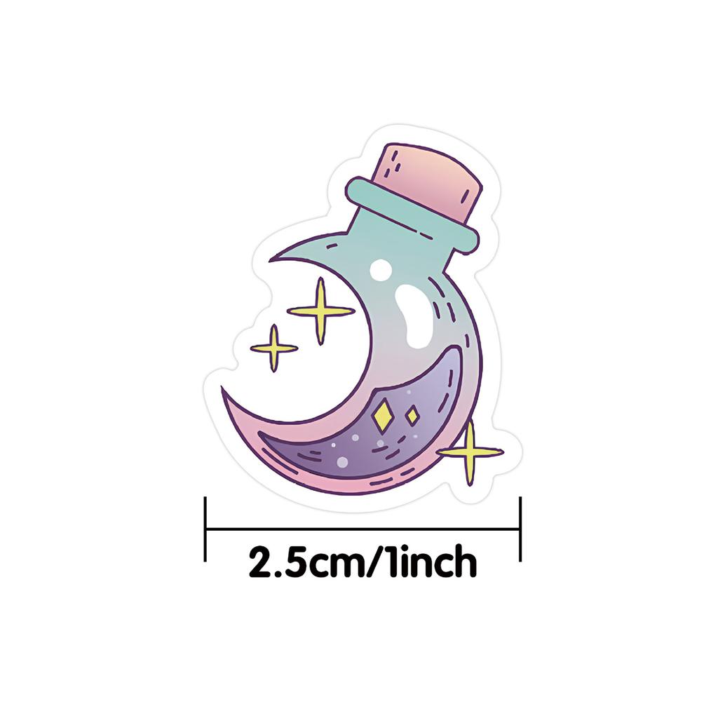 100-500pcs Cartoon Space Planet Stickers Birthday Wedding Party Gift Wrapping Label Scrapbook Stationery Stickers