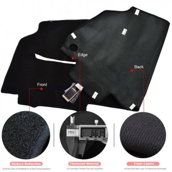 For Honda Civic CSX Dash Cover Mat Dashmat Car 2006 2007 2008 2009 2010 2011