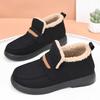 Winter New Cotton Shoes Casual and Comfortable Flat-soled Women's Cotton Shoes Women's Short Boots Non-slip Soft-soled Cotton Shoes