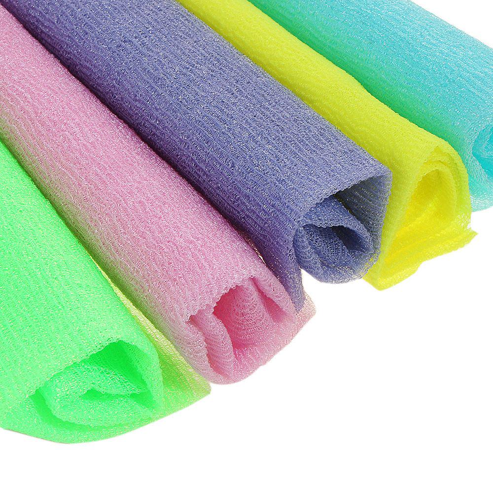 Günstiges Nylon Peeling Waschhandtuch Bade Dusch Tuch Schrubben Körperreinigung