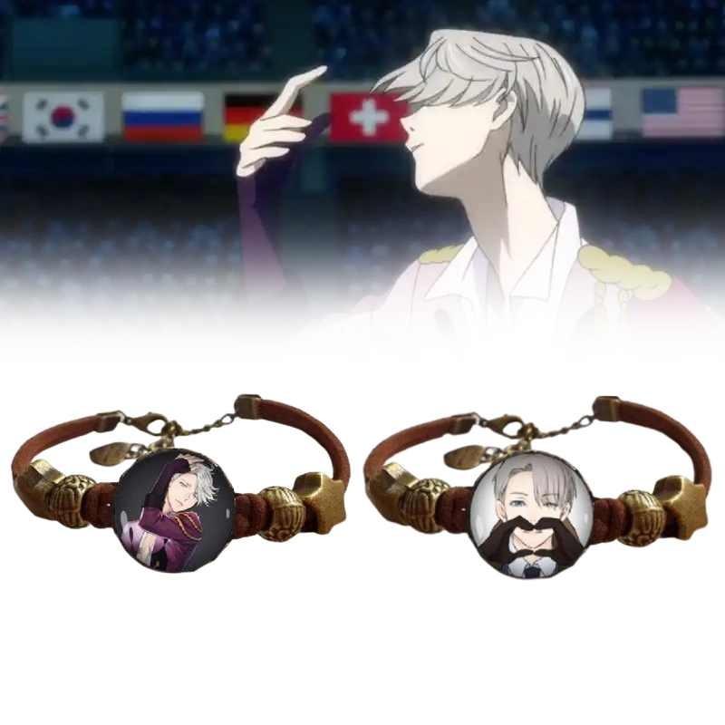 Yuri On Ice Anime Bracelet Glass Bead Jewelry For Fans And Collectors