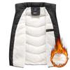 Men's Lambskin Stand-Up Collar Plus Size Korean-Style Vest - Thick, Warm, Velvet-Lined For Autumn/Winter.