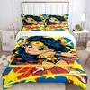 3pcs Wonder Woman, Superhero Cover Set,Soft Comfortable Duvet Cover,Guest Room (1*Duvet Cover + 2*Pillowcases, Without Core) Yy251024028