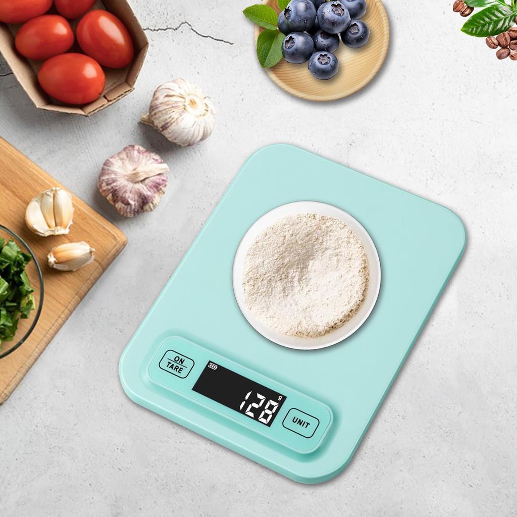 1g Precision Kitchen Scale: Portable, Easy-to-Clean, Household Baking & Cooking Electronic Gram Scale