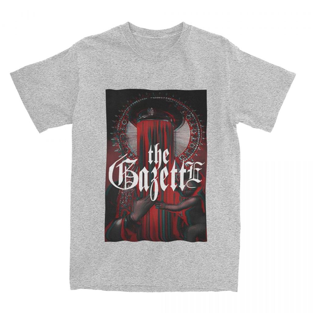 Kolekce The Gazette Tričko Kapely Merch Pánské Dámské Bavlněné Vintage Trička Krátký Rukáv Oblečení Všechna Roční Období