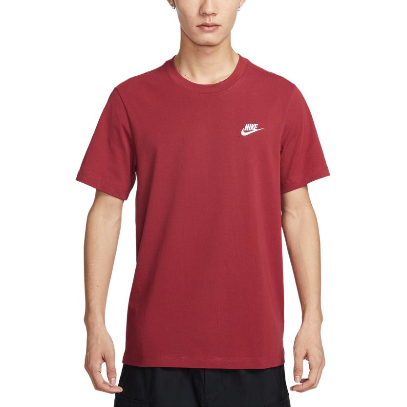 Nike Crew Neck Pullover Knitted Short Sleeve T-Shirt Men Tops AR4999-613 M