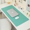 Simple Eye Protection Thickened Locking Edge Mouse Pad Large High-end Dirt-resistant Office Desk Pad Solid Color Waterproof Computer Mat