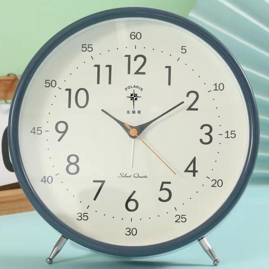 

Polaris Бесшумный Будильник с Большими Цифрами Спальня Гостиная Дом Креативные Простые Настольные Студенческие Пожилые Настольные Часы