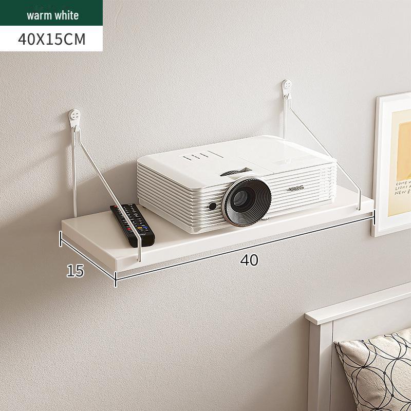 Suport de proiector montat pe perete cu tavă de depozitare