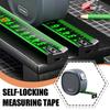 5/7.5/10m Self-locking Fluorescent Tape Measure Retractable Woodworking Measure Gauging Tool Measuring Tape Portable