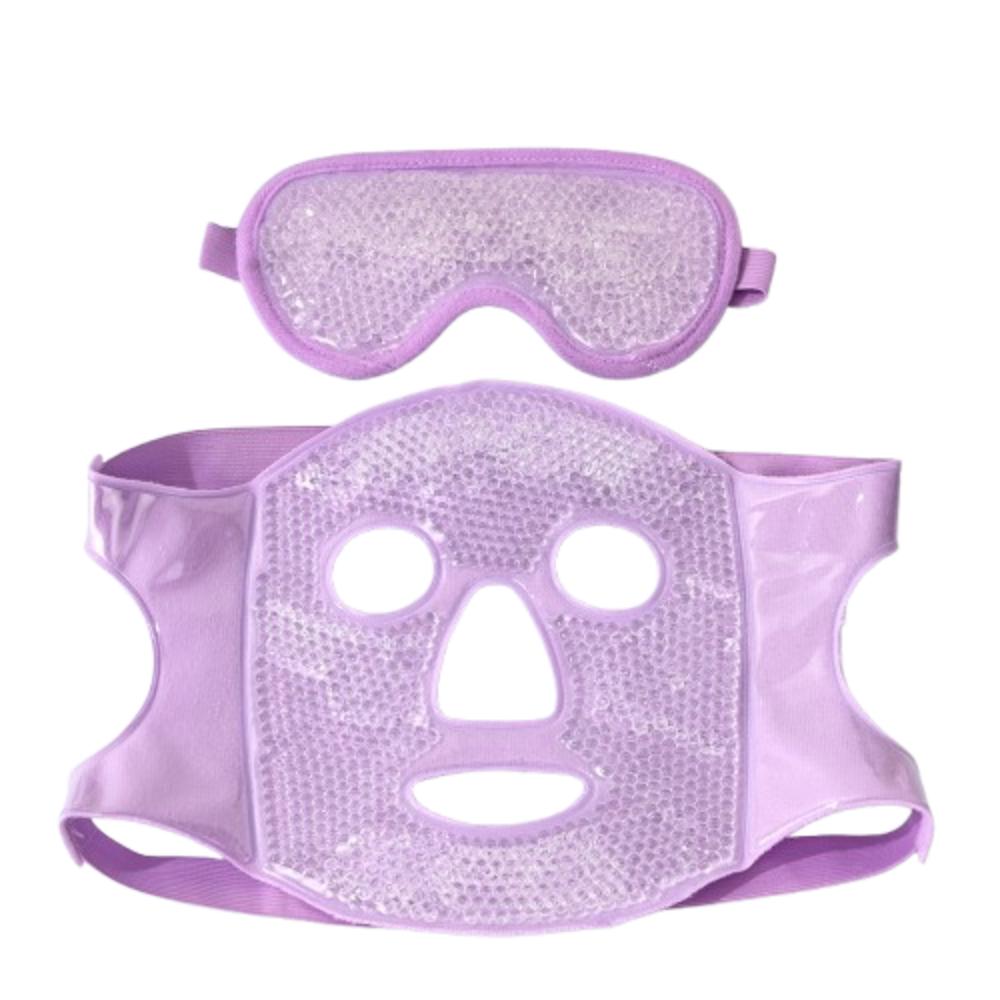 Adjustable Straps Cooling Sleep Mask Gel Beads Eye Mask  Reduce Eye Face Puffiness