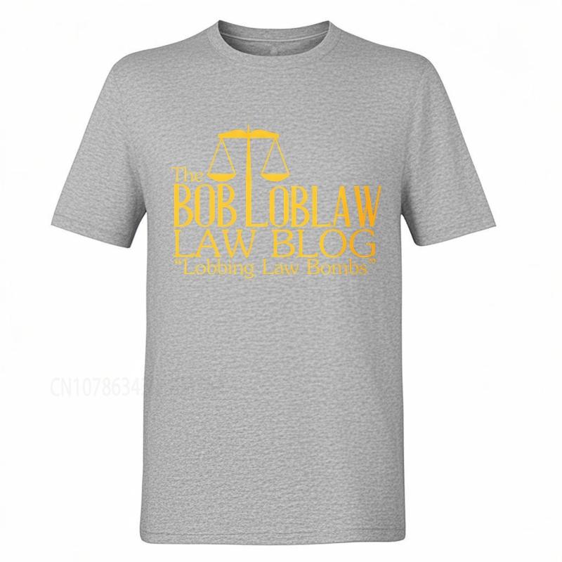 Black summer Teenagers tshirt The Bob Loblaw Law Blog Lobbing Law Bombs Short Sleeve Printed Oneck Tshirt cotton men top tees