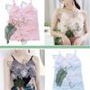 10 Pieces Large Organza Flower Applique Leaf Applique Sheer Embroidered Sew on Patches Lace Decal Fabric for Wedding Dress Evening Gown Bridal Vail