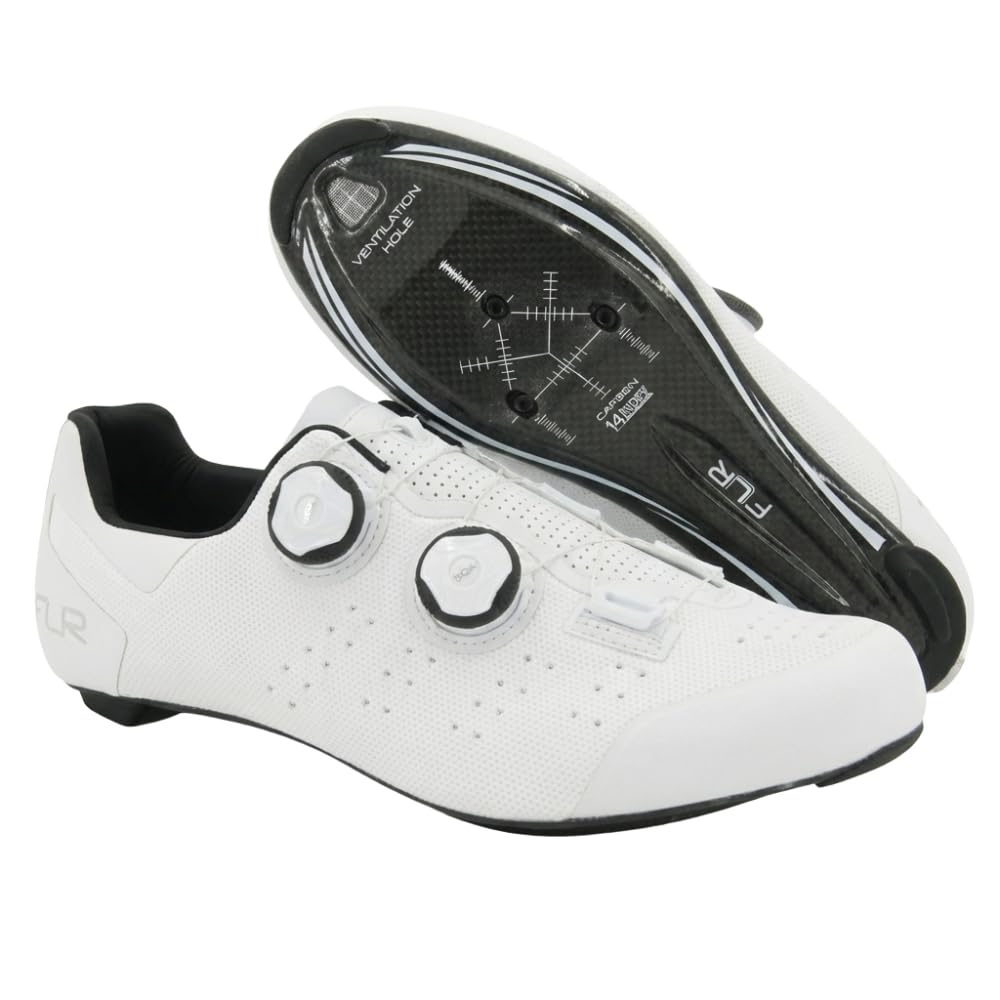 FLR Road Cycling Shoes FNT-9 Knit white 37 белый