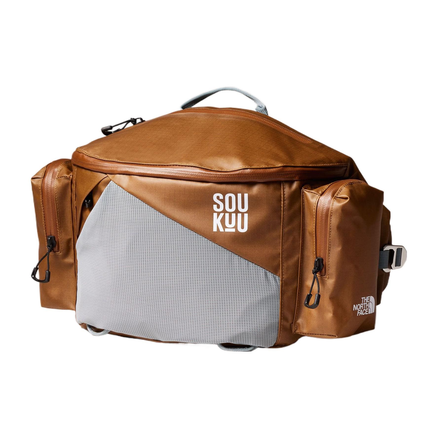 The North Face Adjustable Waist Waterproof Waist Bag Outdoor Unisex Bags Brown NM82355UCBR Brown