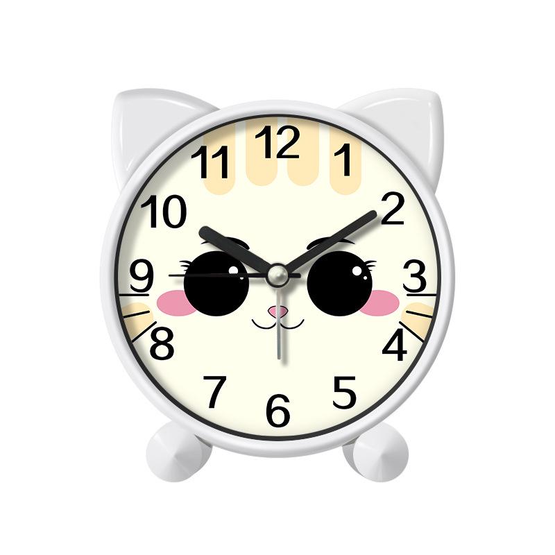 Cartoon Cute Chick Silent Alarm Clock for Kids' Bedrooms - Creative and Lovely Design