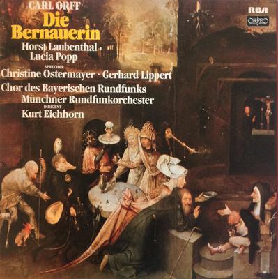 Disque vinyle CARL ORFF , HORST R. LAUBENTHAL , L - Die Bernauerin  RL30796 RCA 1981 Allemagne Classique Occasion