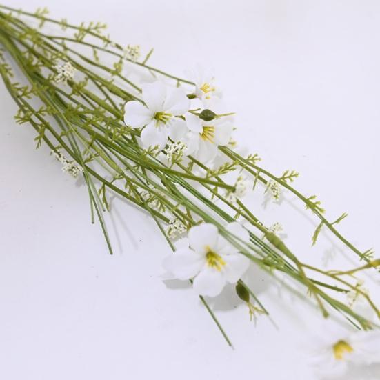 Künstlicher Wildblumenstrauß Sommer Frühling Falsche Blumenäste für DIY Brautsträuße Hochzeitsblumengesteck Tischdekorationen