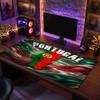 Portugal Football Crest Mouse Pad, Extended Non Slip Rubber Desk Mat for Gaming Office Laptop Fan Gift