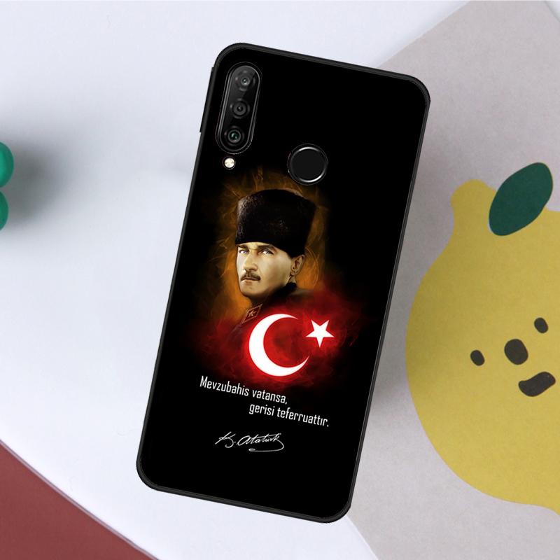 

Turkey Turkish Flag Case For Huawei Nova Y61 Y60 Y70 Y90 5T 9 10 SE 3i 8i 11i P Smart 2019 P20 P40 Lite P30 Pro Huawei P30 Lite