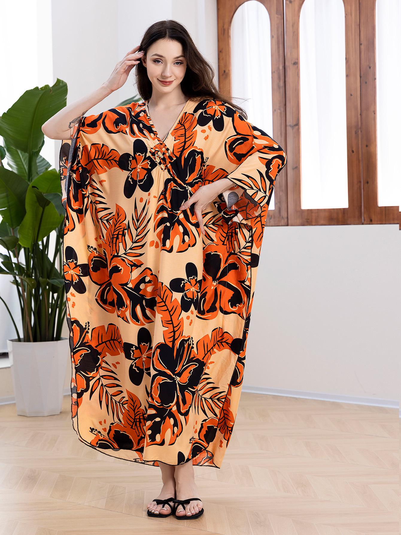 

Пляжная накидка в европейском и американском стиле: Свободный, Большой размер Купальник для отпуска Защита от солнца One Size