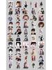 Bungo Stray Dogs Waterproof Laptop & Suitcase Stickers - 50 Sheets, No Residue, DIY Photo Album Decor.