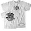 Vintage West Coast Choppers Black Vtwin Engine Slogan Biker Graphic Tee Cotton Unisexs Unisexs Tshirt Summer Streetwear