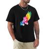 Regenbogen Skate T-Shirt Oversized T-Shirt Designer Shirts Herren Trainingsshirt