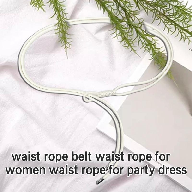 Lady Casual Style Belt Braids Waist Belt for Banquets Party Dress Braided Belt