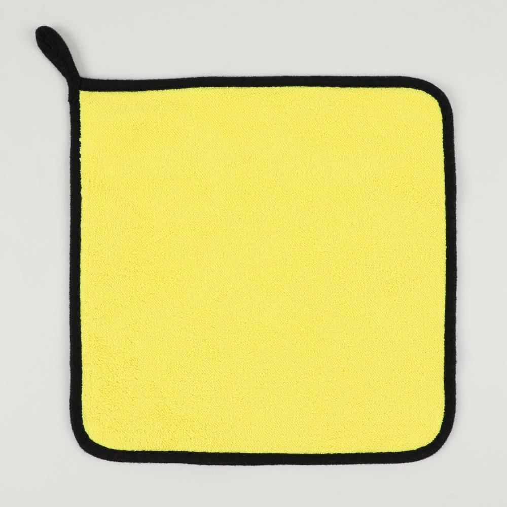 Korallfleece Autohandtuch Autowaschhandtuch doppelseitiges Reinigungstuch verdicktes saugfähiges Autohandtuch