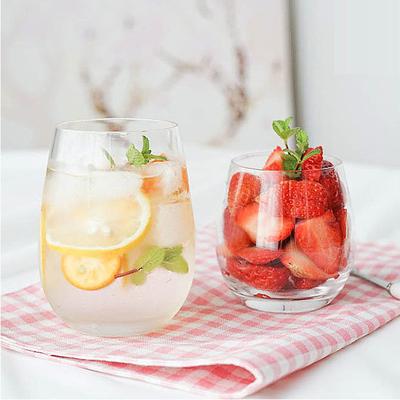 340ml/375ml Cocktailglas Saft Milchbecher Personalisierter Runder Weinglas Retro Mojito Whiskey Becher Trinkgeschirr Exquisites Glasgeschirr