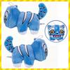 110 Peças Novo Anime Caçadores Pelúcia Fofo Tigre Roxo Chapéu Preto Pica-pau Com 3 Olhos Monstro Caça Grupo de Meninas Recheado Para Fãs Presentes