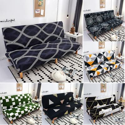 Geometric Folding Sofa Bed Cover Sofa Covers Stretchdouble Seat Cover Slipcovers For Living Room Geometric Print