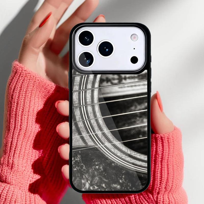 Guitar Instrument Music Phone Case for iPhone 17 16 15 14 13 Pro Max Back Cover for 12 11 Pro Coque