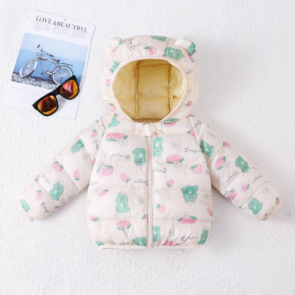 2025 Lightweight Cotton-Padded Jacket for Infants and Kids