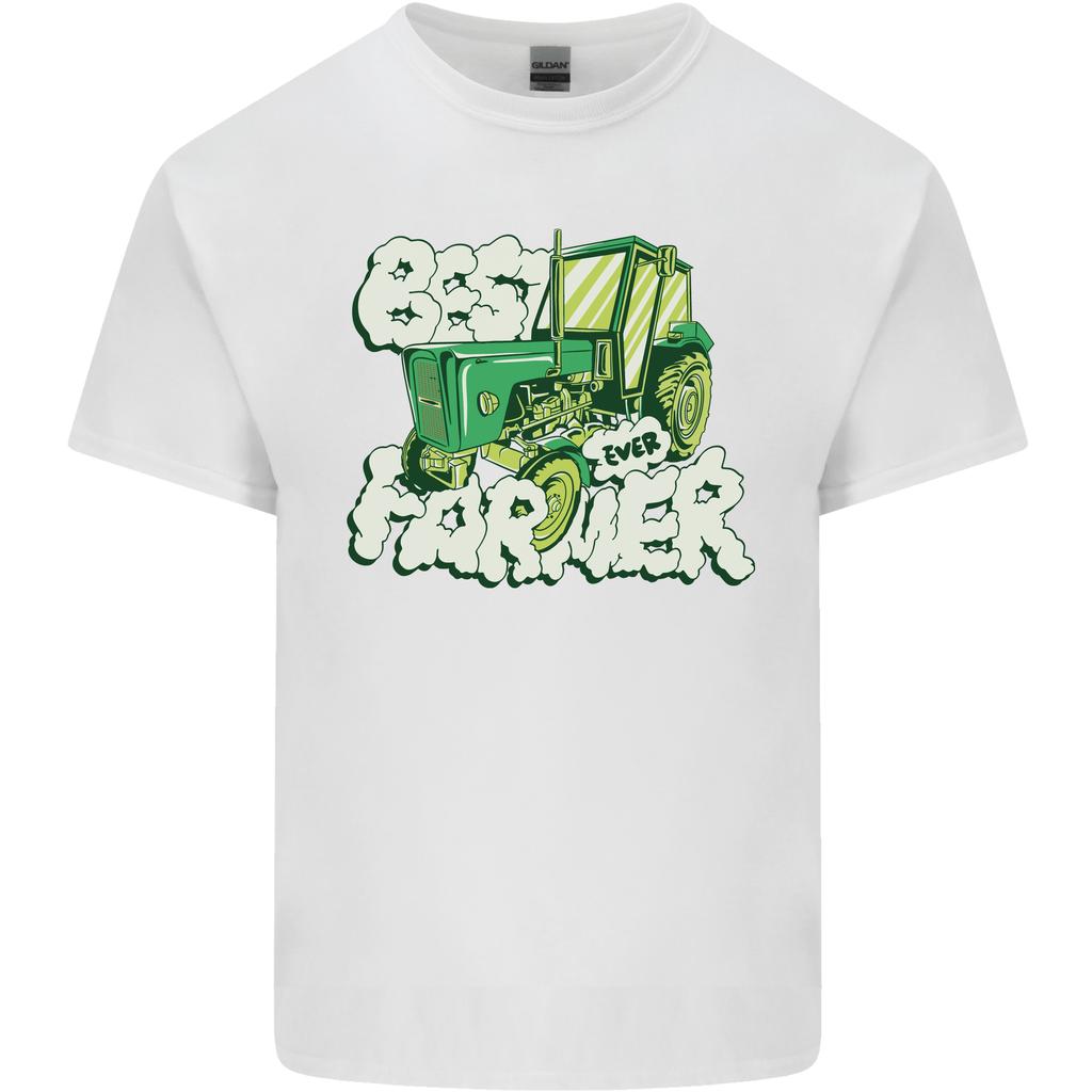 Best Farmer Ever Farming Fathers Day Unisexs Light Cotton TShirt