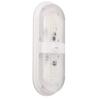 Double Dome Light Fixture 560LM RV LED Ceiling Dome Light with Switch for Trailer Camper 10 To 24V