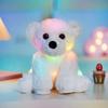 Glowing White Bear Plush Toy Soft Stuffed Animal Cute Birthday Gift For Kids Children Playing Toy