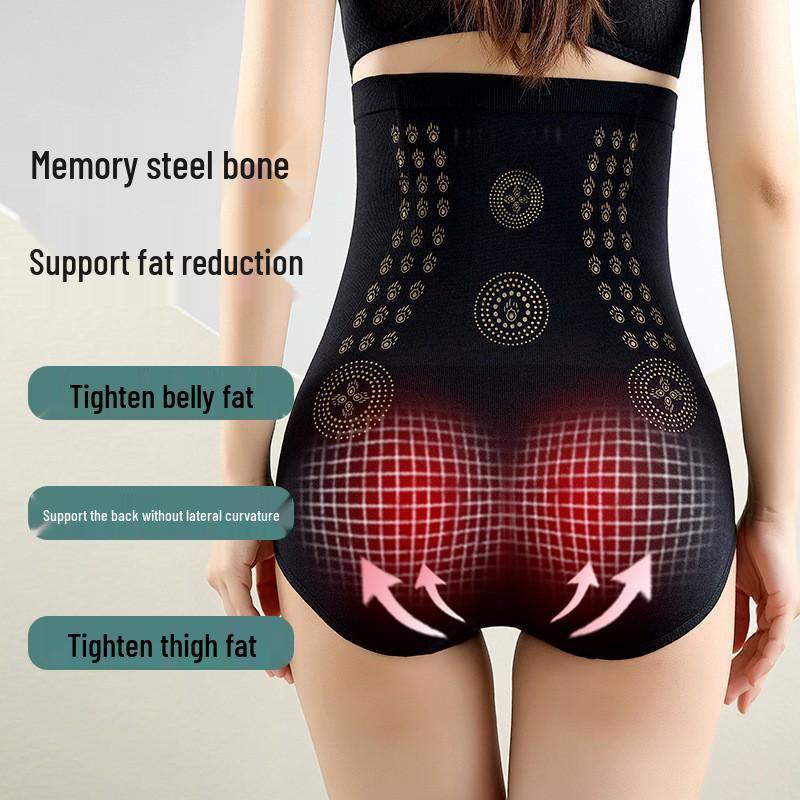 High-Waisted Tummy Control Body Shaper Panties for Women