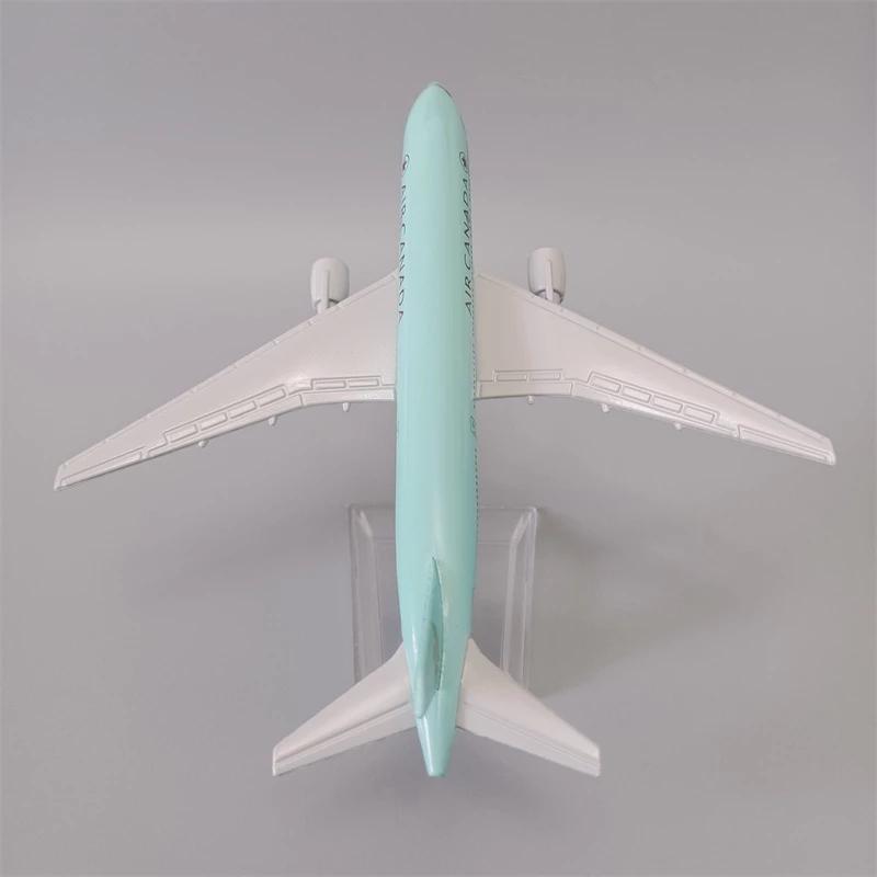 Air Canada Boeing 777 Plane Model 1:400 Alloy Metal 16cm Model Airplane Souvenir Model Aircraft Collection
