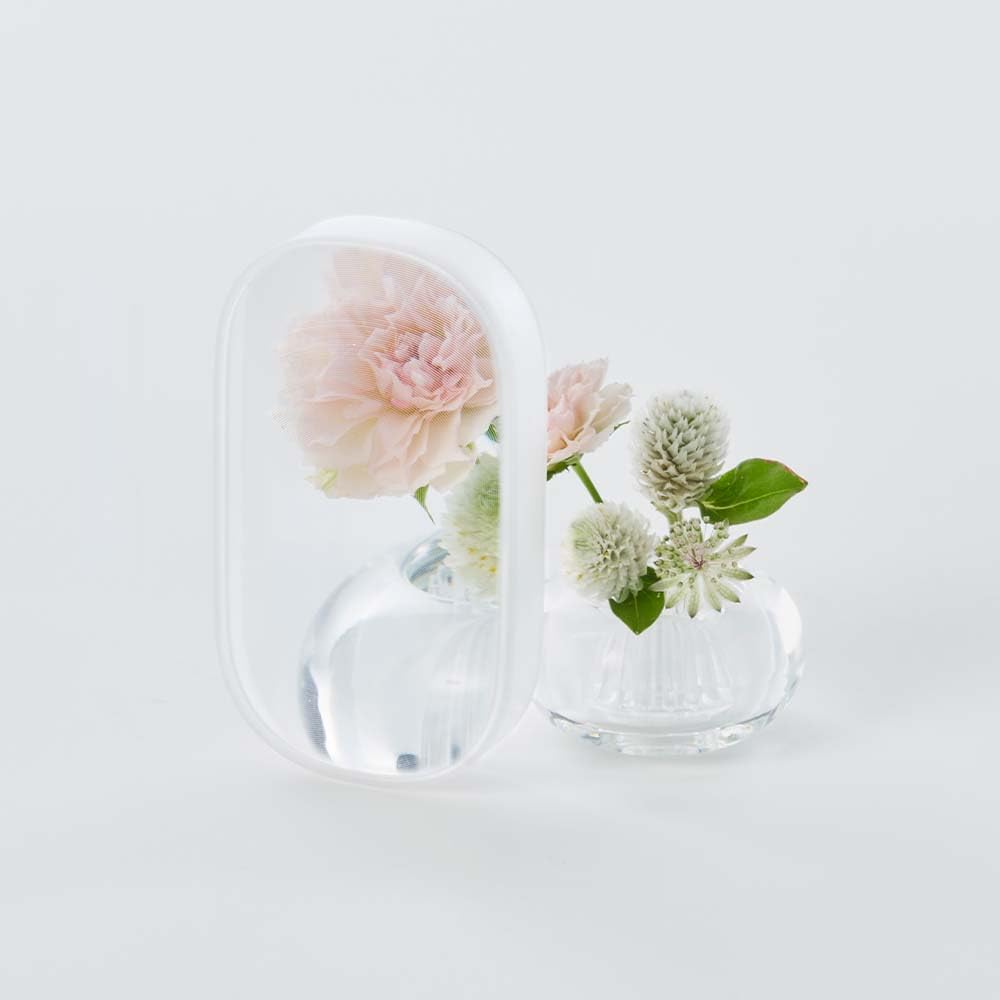 h concept +d Gulliver Frame, Gray, DA-1340-GY, Lightweight, Pocket-Sized, Resin-Made Magnifying Glass