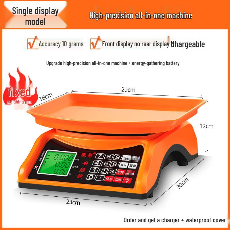 

Высокоточные многофункциональные электронные настольные весы 30 кг для домашнего и рыночного использования