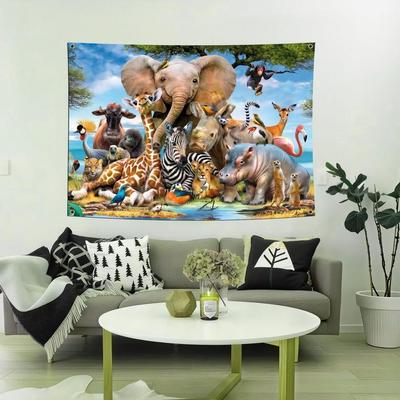 Wild Animals Tapestry