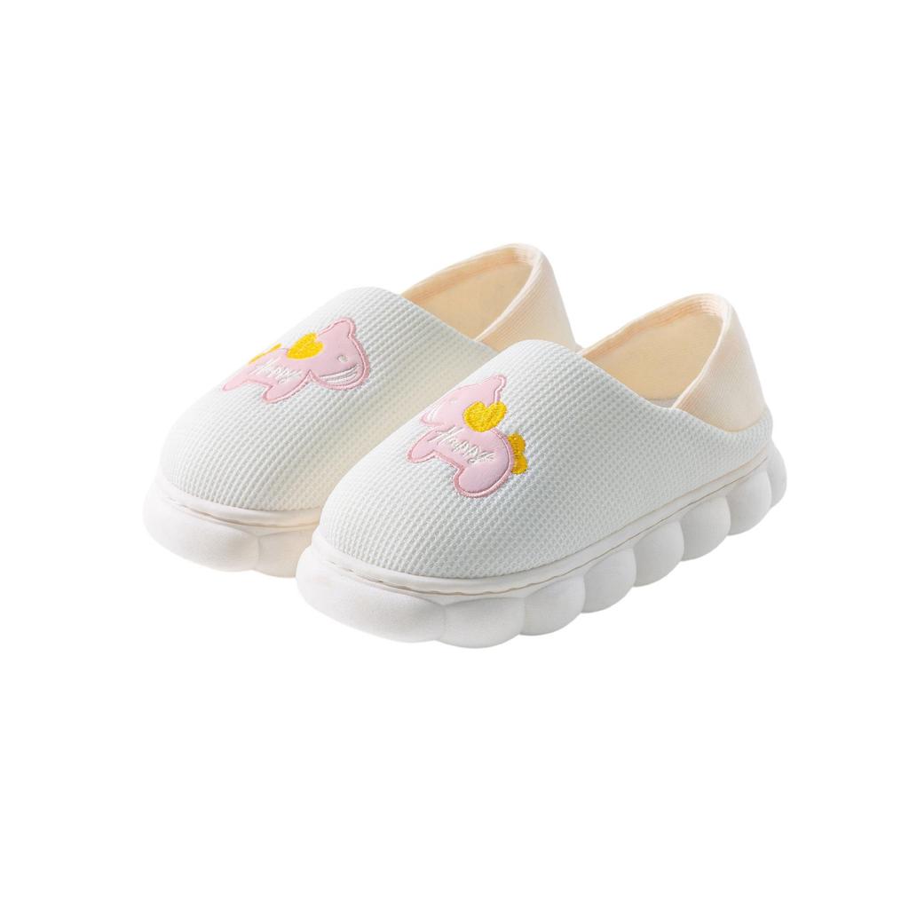 Women's High-Top Cotton Slippers, Winter Non-Slip Indoor/Outdoor, Thick Plush, Full-Wrap, Casual Warm Shoes