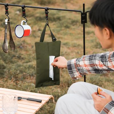Borsa da appendere portatile con copertura in carta velina, comoda soluzione per riporre la carta igienica per il bagno, la cucina di casa, da campeggio all'aperto