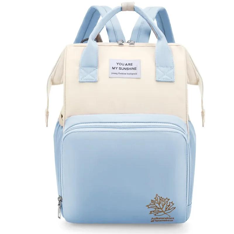 Nappy Backpack Bag Mummy Large Capacity Bag Mom Baby Multi-Function Waterproof Outdoor Travel Diaper Bags for Baby Care
