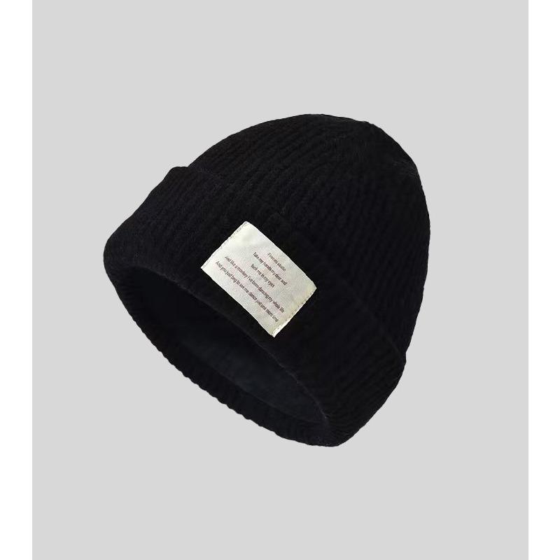 Winter New Autumn And Woolen Hats For Women Fashionable And Versatile Warm And Face Enhancing Small Knitted Woolen Hats Coldproof Headscarves