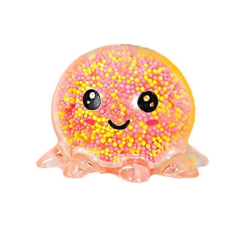 Lowing Light Squid Vent Ball Squeeze Toys Decompression Toy Bubble Octopus Ball Stress Relief Toy Gift For Kids