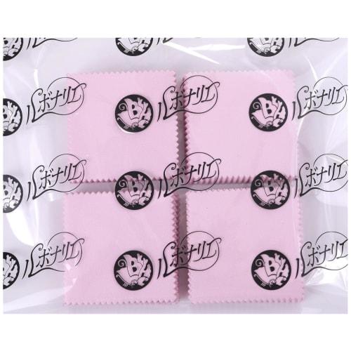 Rubonarie Silver Polishing Cloth, Disposable for Precious Metals, 100 Sheets (Pink)