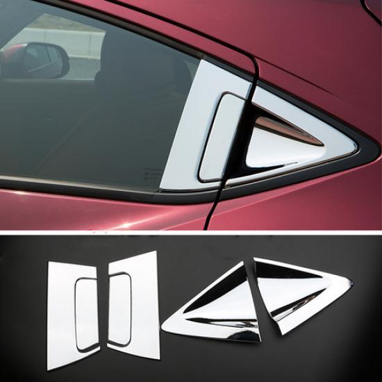 ABS Chrome Car Back Door Handles Cover Trim 6pcs For Honda HR-V HRV 2016-